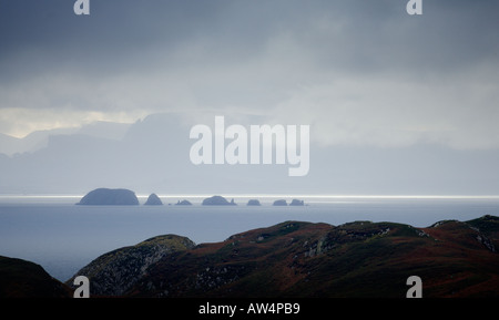 Galtachan Inseln Teil des Shiant Inseln Minch Westküste von Schottland Stockfoto