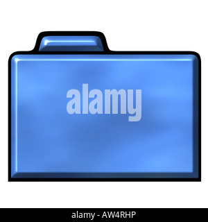 3D Ordner Stockfoto