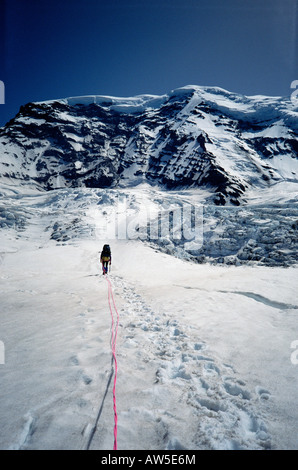 North Face Mt. Rainier Nationalpark Stockfoto