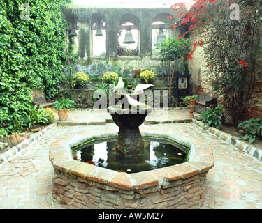 USA - Kalifornien: Das Kloster von San Juan Capistrano Stockfoto