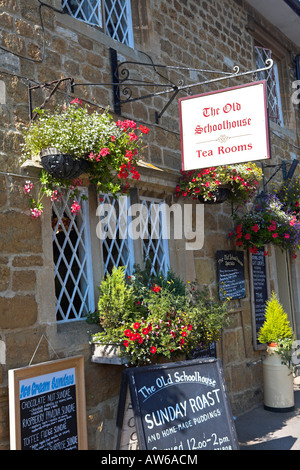 Das alte Schulhaus Teestuben, Abbotsbury Dorset Stockfoto