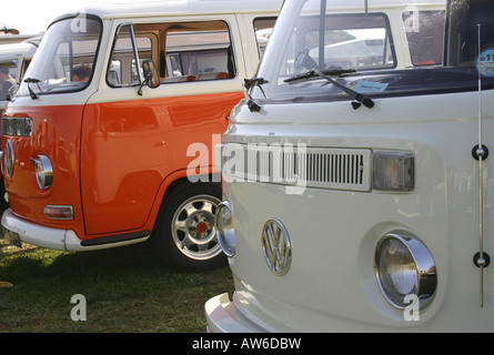 Die Volkswagen Bay Fenster Wohnmobil ist ein Utility-Vehicle, die Klassiker und Kult-Status, während seiner Herstellung erreicht hat Stockfoto