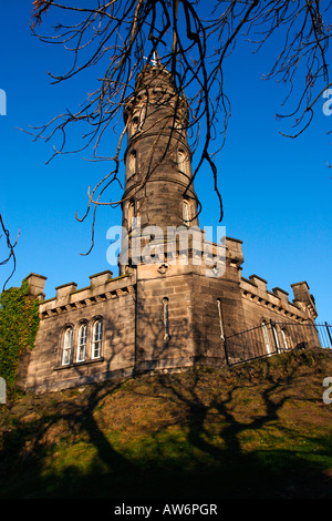 Nelsons Denkmal, Calton Hill, Edinburgh Stockfoto