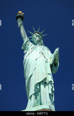 Die Statue of Liberty, Liberty Island, New York. Stockfoto