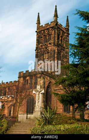 St Peter Stiftskirche Wolverhampton Stockfoto