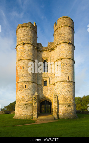 Donnington Castle gebaut im Jahre 1386 von Richard de Adderbury in der Nähe von Newbury Berkshire UK Stockfoto