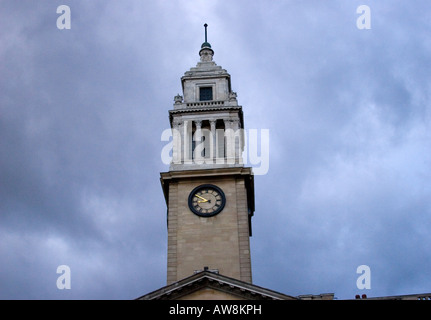 Uhrturm Guildhall Rumpf Stockfoto