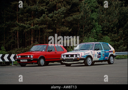 Volkswagen Golf MK2 GTi 1984 bis 1992 Stockfoto