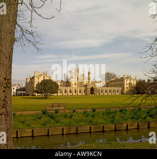 Das neue Gericht aus Rücken, Str. Johns Hochschule, Cambridge, England, Großbritannien Stockfoto