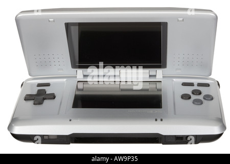 Nintendo DS dual-Screen Hand gehaltenen Gaming-Spielzeug Stockfoto