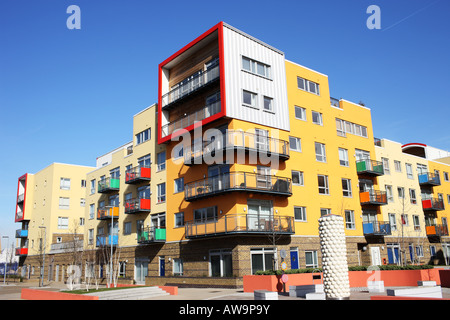 Greenwich Millennium Village Stockfoto