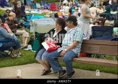 Fourth Of July 1997 Morro Bay, Kalifornien, USA Stockfoto