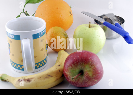 Obst-Frühstück Stockfoto
