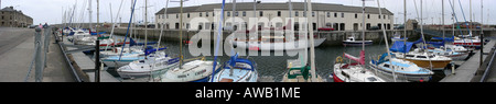 Boote in der Marina, Lossiemouth, Moray Stockfoto