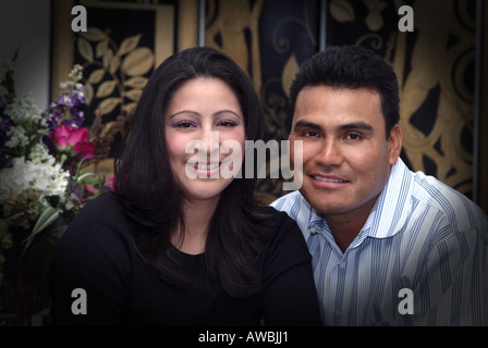 Portrait eines mexikanischen Paares Stockfoto