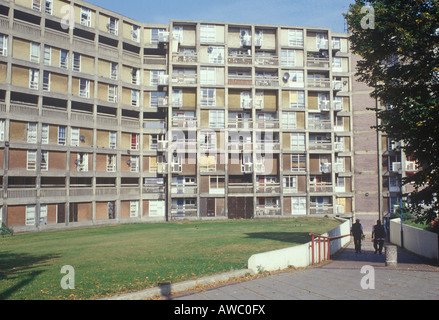 Öffentliches gut Sheffield Park Hill. Gebaut von Sheffield City Council als Krieg Slum Clearance Schema, beendete 1961 post Stockfoto