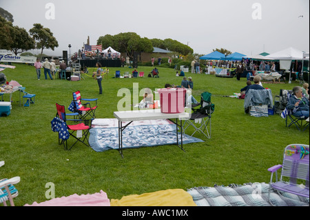 Fourth Of July 1997 Morro Bay, Kalifornien, USA Stockfoto