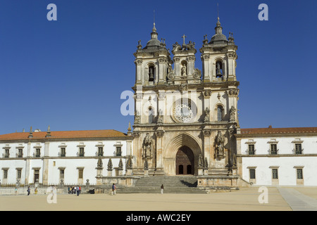 Costa Da Prata, Alcobaca (Alcobaça) das Kloster von Santa Maria de Alcobaca, Estremadura, Portugal, Europa Stockfoto