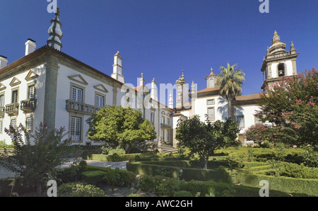 Portugal-Tras-os-Montes-Bezirk, in der Nähe von Vila Real, Mateus Palast, der Solar De Mateus & Gärten Stockfoto