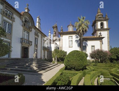 Tras-os-Montes District, in der Nähe von Vila Real, Mateus Palast, der Solar De Mateus & Gärten Stockfoto