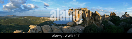 Bär von Palau, rock-Formation, Palau, Sardinien, Italien, Europa Stockfoto