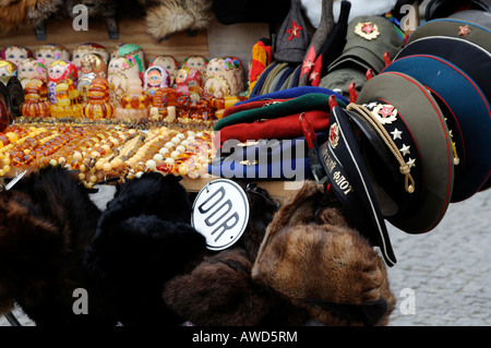 Marktstand in Berlin, Deutschland, Europa Stockfoto