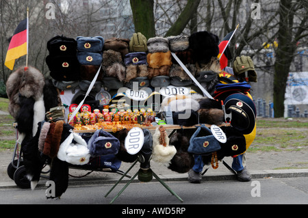 Marktstand in Berlin, Deutschland, Europa Stockfoto