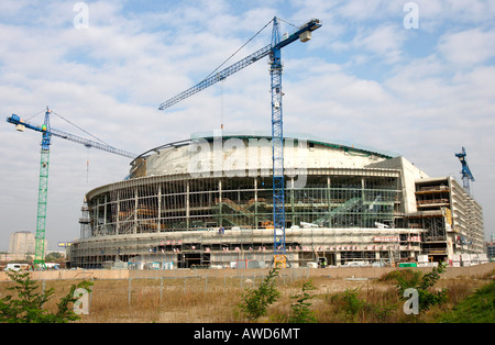 Baustelle der O2 World in Berlin, Deutschland, Europa Stockfoto