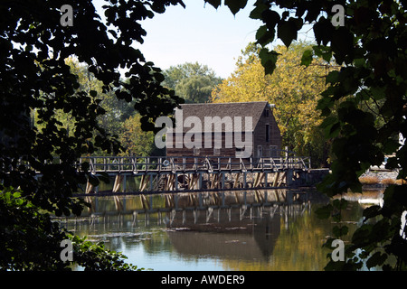 Die Mühle in Philipsburg Manor Sleepy Hollow New York USA Stockfoto
