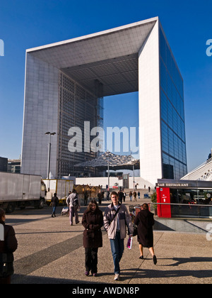 La Défense, Paris, Frankreich Stockfoto