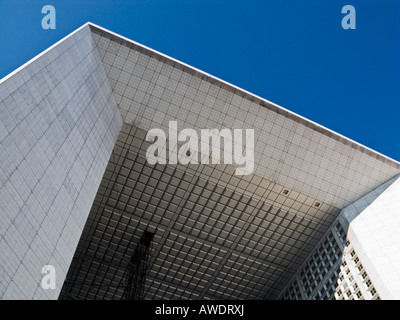 Die Grande Arche in La Défense, Paris, Frankreich, Europa Stockfoto