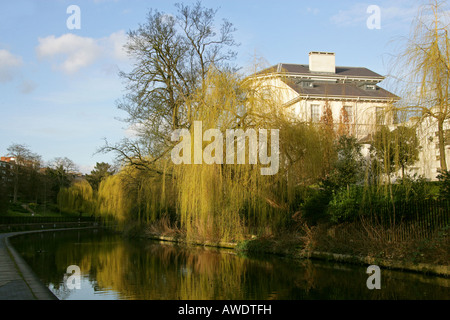 Villa von Quinlan Terry an der North Western Rand des Regents Park zwischen äußeren Circles und Regent es Canal entworfen Stockfoto