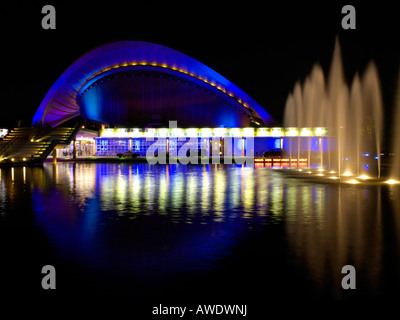 Haus der Kulturen der Welt (ehemalige Kongresshalle), Berlin, Deutschland Stockfoto