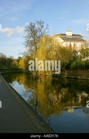 Villa von Quinlan Terry an der North Western Rand des Regents Park zwischen äußeren Circles und Regent es Canal entworfen Stockfoto