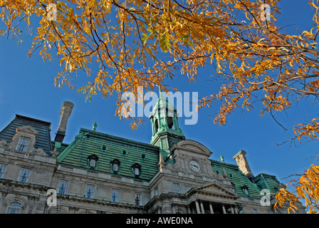 Rathaus in Old Montreal Provinz von Quebec Kanada Stockfoto