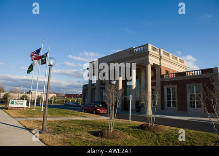 Das Depot Greensboro in North Carolina 8. März 2008 Stockfoto