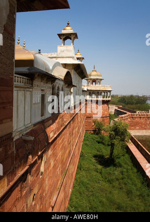 Musamman Burj in Red Fort komplexe UNESCO World Heritage Site in Agra Uttar Pradesh Indien Asien Stockfoto