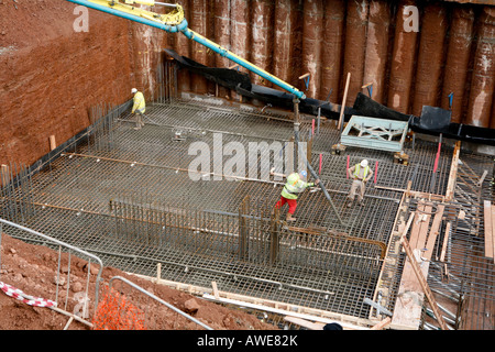 Bau des Würfels Gebäude in Birmingham England UK Stockfoto