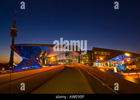 BMW Welt (BMW Welt) Messegelände, München, Bayern, Deutschland Stockfoto