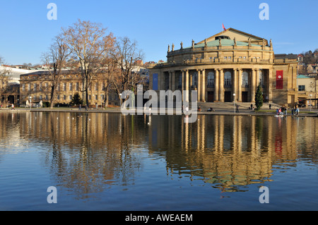 Staatstheater (Oper) Stuttgart, Baden-Württemberg, Deutschland Stockfoto