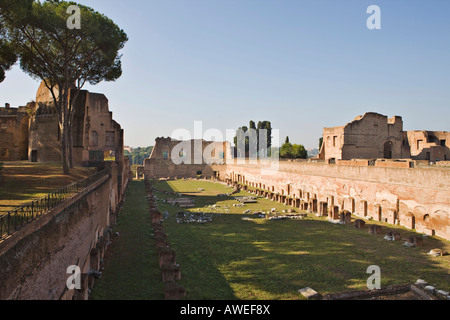 Domitian's Stadium auf dem Palatin, Rom, Italien, Europa Stockfoto