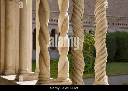 Kreuzgang, Basilika St. John Lateran, Rom, Italien, Europa Stockfoto