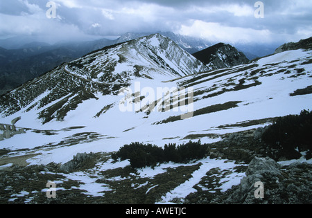 Malerische Aussicht in Karavanken Alpen Kärnten Österreich Stockfoto