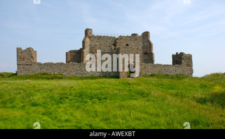 Piel Schloss auf Piel Insel, in der Nähe von Furness, Cumbria, England UK Stockfoto