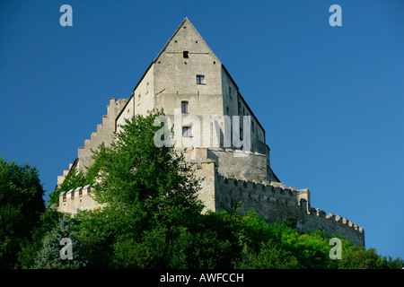 Längste Burg in Burghausen, Upper Bavaria, Bayern, Deutschland, Europa Stockfoto