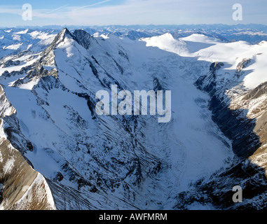 Mt. Großglockner, Pasterzengletscher, Hohe Tauern Range, Kärnten, Österreich, Europa Stockfoto