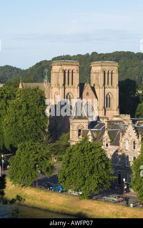 dh Cathedral INVERNESS INVERNESSSHIRE st andrews Cathedral River Ness Highlands schottland Stockfoto