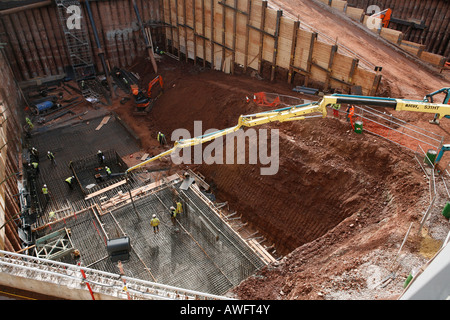 Bau des Würfels Gebäude in Birmingham England UK Stockfoto