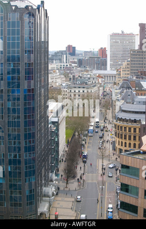 Ansicht von Colmore Reihe Finanzviertel in Birmingham England UK Stockfoto