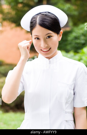 Eine Krankenschwester Stockfoto